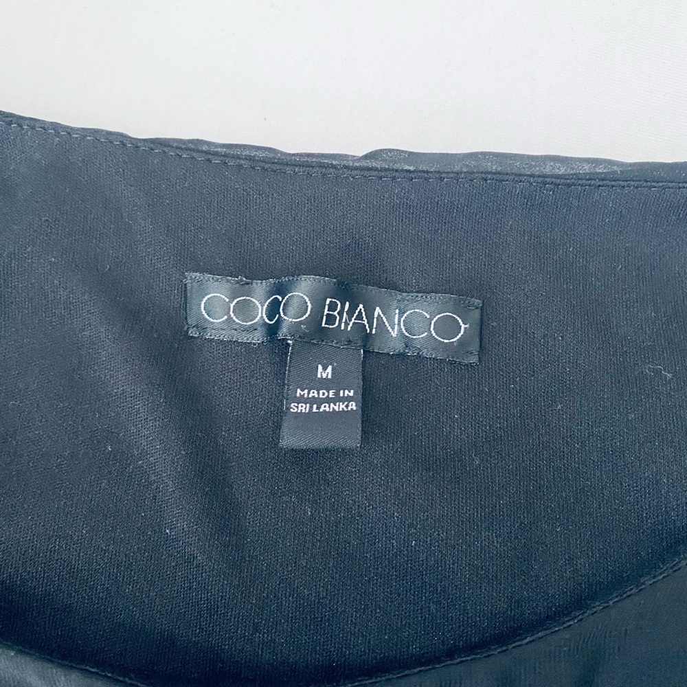 Coco Bianco Black Sheer Blouse - Picture 8 of 10